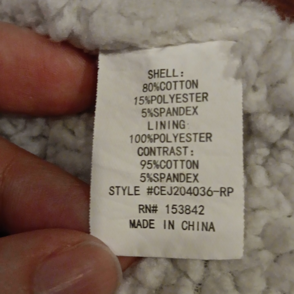 Sherpa Lined Jacket - Picture 7 of 8